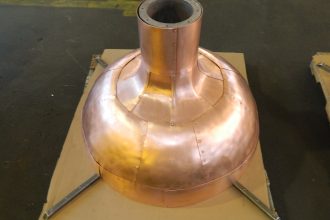 Copper Table Base